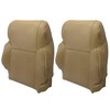 KUAFU 2PC Seat Top Cover Tan Compatible with 1996 1997