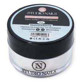 Studio Nails Acrílico Cristal, Blanco O Rosa A Elegir 15gr Studio Nails