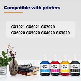 LAIPENG GI-26 GI26 Ink Refill Bottles Compatible for Canon MAXIFY GX7021 GX6021 GX7020 GX6020 GX5020 GX4020 GX3020 Printer 4 Color Multipack GI-26BK GI-26C GI-26M GI-26Y (Black/Cyan/Magenta/Yellow)