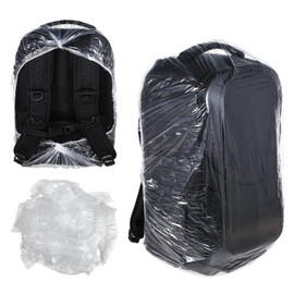 41l-50l Portable Elastic Waterproof Backpack Covers, Disposable Backpack Rain Cover Waterproof Outdoor Backpacks Pack Covers Protector Rain Cover for Backpacks Camping Hiking Cycling Emergency, 10 PCS