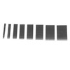 8pcs Leather Blades Different Sizes Steel Scraper with Storage Box