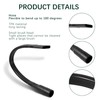 25"Crevice Hose Vacuum Attachment,Flexible Crevice Tool for Dryer Vent Clean,Flexible