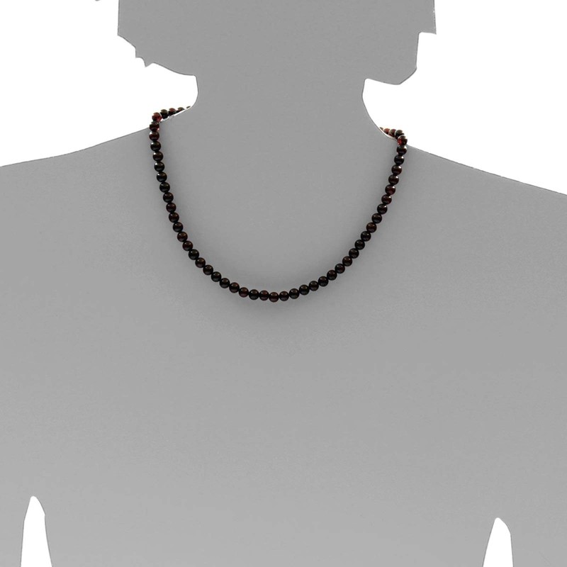 Chain – Ball 6 mm – Amber, Plastic amber Plastic,