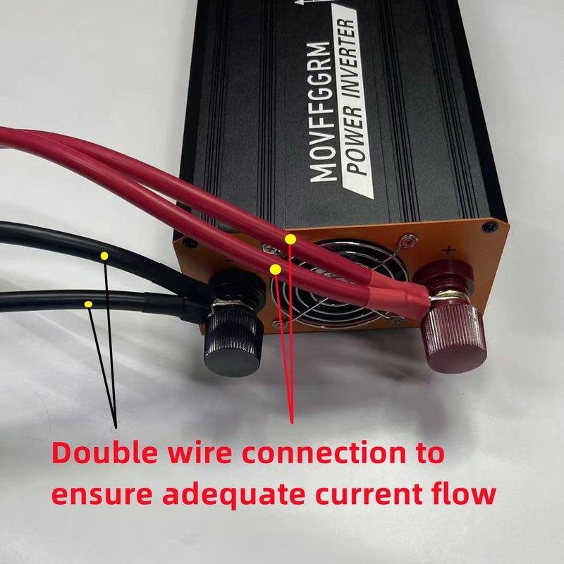 3000 Watt Power Inverter Converter, Car/Truck/RV 12V DC to 110V