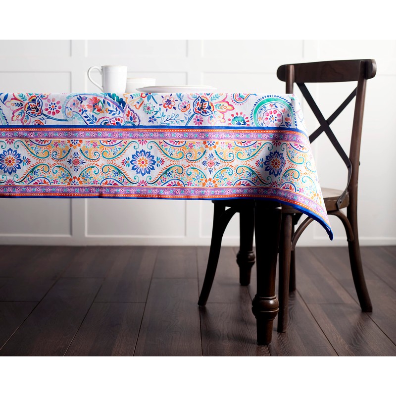 Maison d' Hermine Tablecloth 100% Cotton Table Cover Decorative Washable