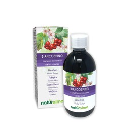 Naturalma Hawthorn (Crataegus oxyacantha) Flowers and Leaves Alcohol-Free Mother Tincture Naturalma - Liquid Extract Drops 500 ml - Food Supplement - Vegan