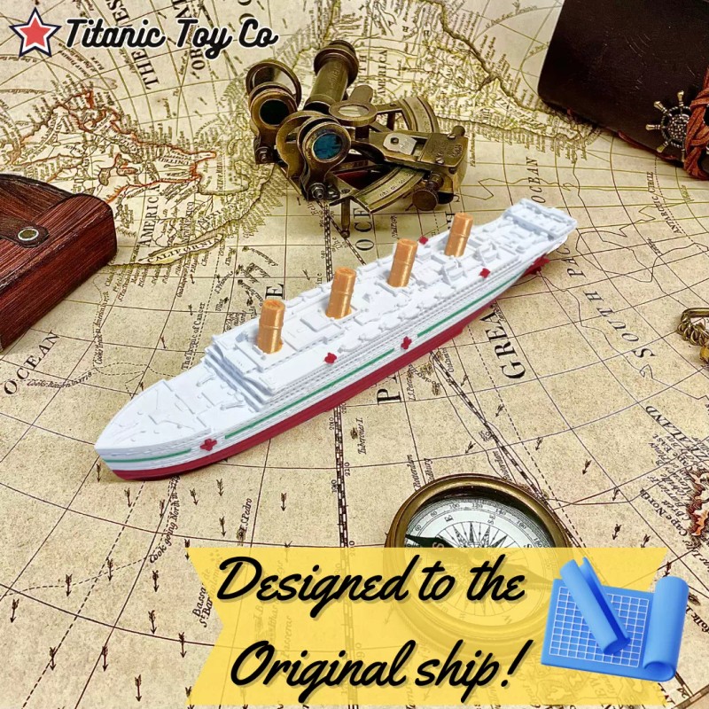 Britannic Bath Boat And Pool Toy, Titanic Model Titanic Toy