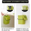 Small Trash Can with Lid Mini Kitchen Hanging Trash Can