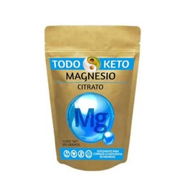 Citrato de Magnesio TODO KETO 100 g, Suplemento Alimenticio en Polvo