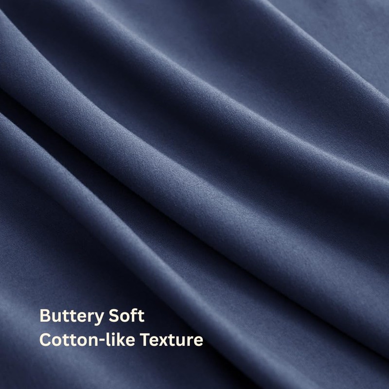 PILOO - Fitted Sheet 1 Piece, Extra Deep Pocket (50cm),