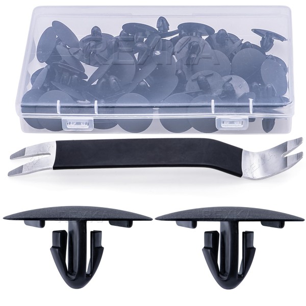 Rexka 41pcs Hood Insulation Retainer Clip for Toyota Lexus 90467-09050