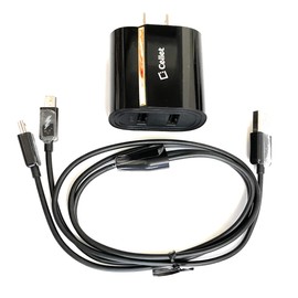 DCPOWER Home Adapter/Power Supply and Y-Split Cord Replacement for Motorola T460 Go Explore FRS-GMRS WALKIE Talkie 2-Way RADIOS