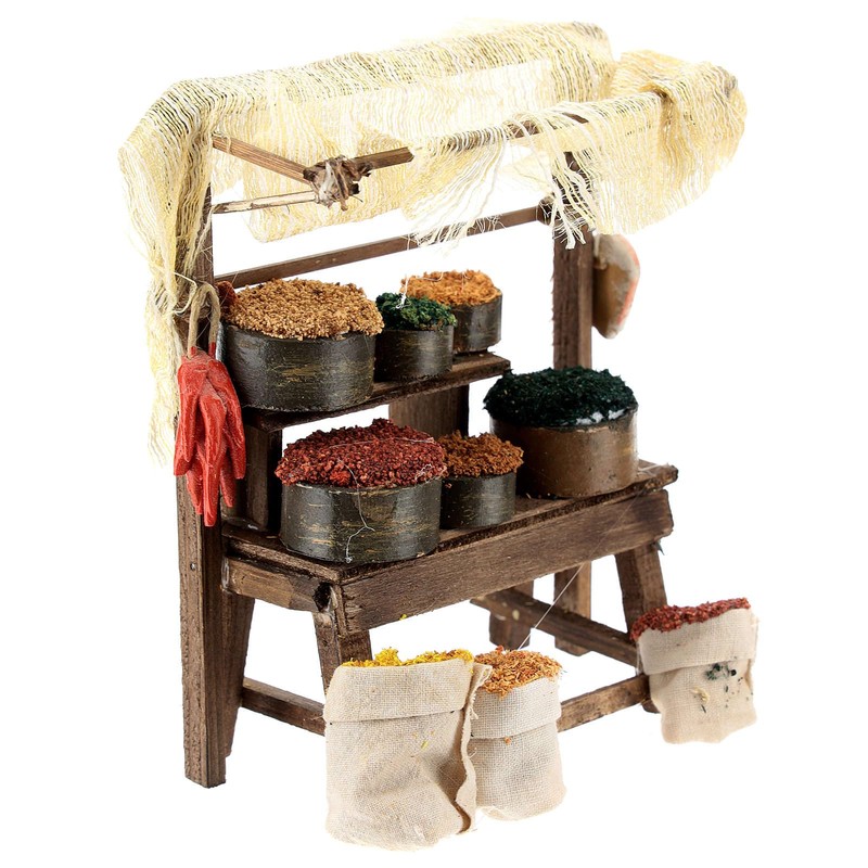 Holyart Oriental Market Stand for Neapolitan Nativity Scene 6-8 cm