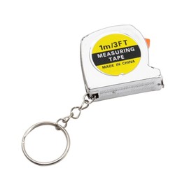 Mini Tape Measure Keychains Tape Measure Retractable Measuring 1M/ 3ft Mini Keychain Ruler Steel 3ft Linear