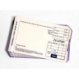 Addressograph Bartizan Retail Gurus Universal 2-Part Sales vouchers, Pack of 50