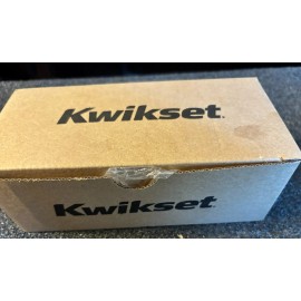 Kwikset 400CV 15 SMT 6AL RCS K3 V1 Satin Nickel Keyed Entry Door Cove Handleset