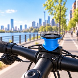 Bike Mount Adapter Compatible with Garmin-Style Mounts and Quad Lock Phone Mounting Systems – Bicycle Navigation Converter