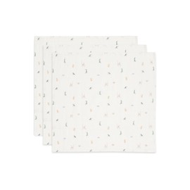 Jollein 535-851-67090 Spucktücher/Mundtücher Musselin 3er Pack - Jungle Jambo (70x70cm)