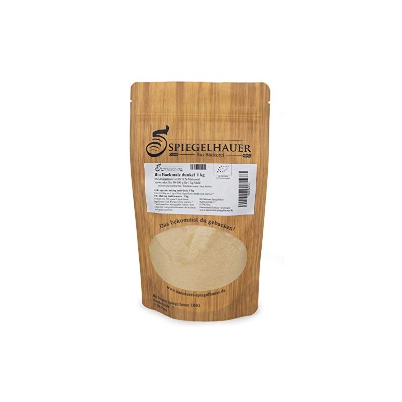 Organic Baking Malt Dark – High Quality and Enzyme Active