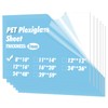 Art3d 5-Pack of 8×10" PET/Plexiglass Sheets, Transparent Clear Flexible Plastic