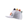 Sterntaler Boys Baseball Cap Dino, Silver melange