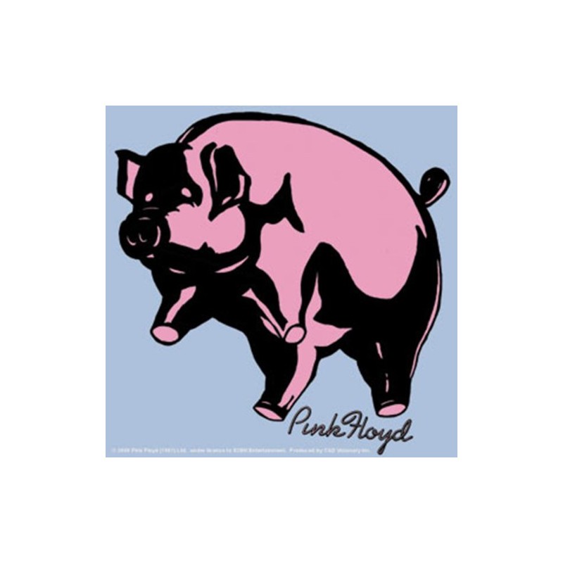 Licenses Products Pink Floyd Pig Sticker