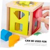FRCOLOR Geometric Building for Early Education Cognitive Plaything Safe Polished