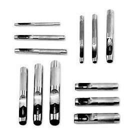 12pcs Leather Craft Hole Punch Set 1/8"~3/4"