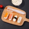 GUANGJIA 4Pcs Plastic Kitchen Sushi Making Mould Simple Nigiri Sushi