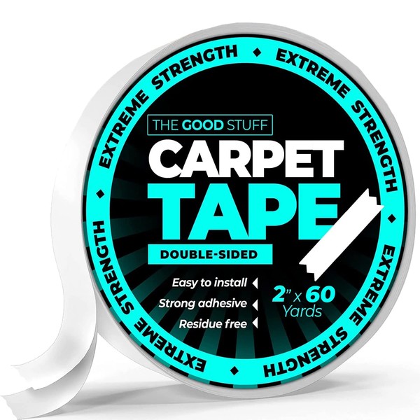 Rug Tape (2 Inch x 60 Yards) - Secure Rugs