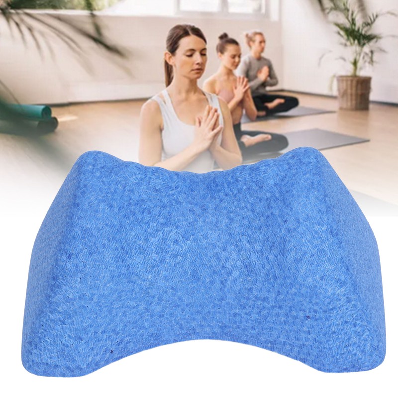 Neck Wedge Bed Sleeping Stretching Pillow Cervical Traction Discomfort Relieve