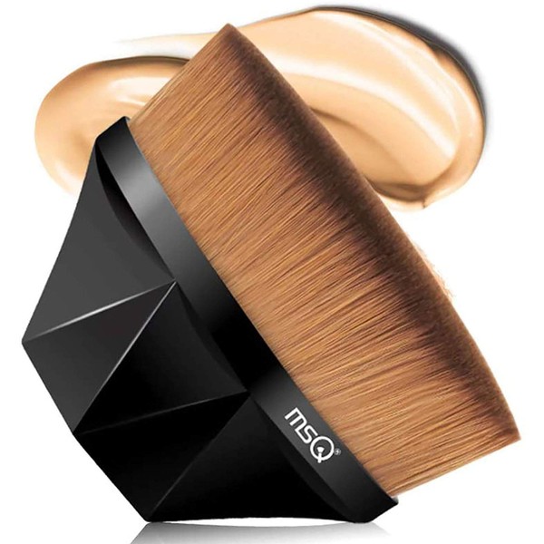 MSQ Double-ended 5pcs Primer Cosmetics Makeup Brushes Set With Black Bag Case