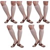 Bcurb Graduated Compression Copper Socks (5 Pair) Below Knee Calves