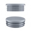 EMFA Lamellar Plugs, Round, 3 Inch, Grey, Pack of 10,