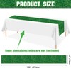 Grass Table Runner, 6 Pcs Green Grass Table Runners for