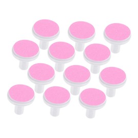 VICASKY 12pcs Electric Nail Buffer Replacement Pads Compatible Nail Grinding for Fingernails Toenails Gentle Trimming Accessory for Adult