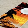 GEEZY Large Microfibre Beach Bath Towel Lightweight Sports Travel Gym