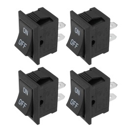 Be In Your Mind Pack of 4 2-Pin Grinding Switch 887453 2nd Gear ON-OFF Switch 3A 250V / 6A 125V Compatible with 371 371K 7499 7800 7801 9444 Grinder