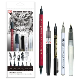 Kuretake INKTOBER special set (5 pcs set)