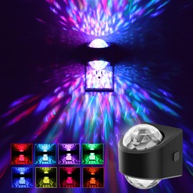 L LOHAS LED Night Light Projector for Kids,Plug in Night Light with Light Sensor,9 Color Changing RGB Star Projector Galaxy Nightlight for Playroom Decor Party Birthday Gifts
