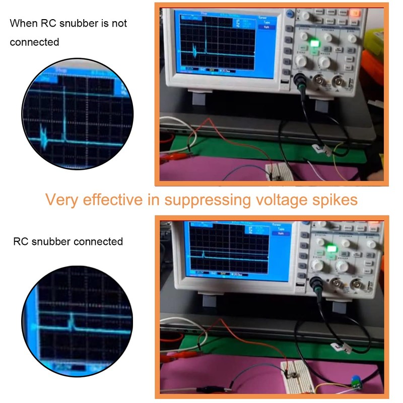 DAOKI RC Snubber/Absorption Circuit Module, Relay Contact Protection Relay Thyristor