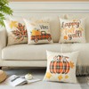 Artscope Pack of 4 Buffalo Check Cushion Covers, 45 x