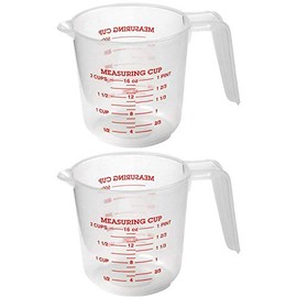 Norpro 2-Cup Plastic Measuring Cup (2-Pack)