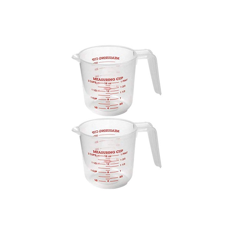 Norpro 2-Cup Plastic Measuring Cup (2-Pack)