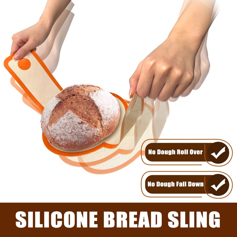 Silicone Bread Sling for Dutch Oven, Non-Stick & Easy to