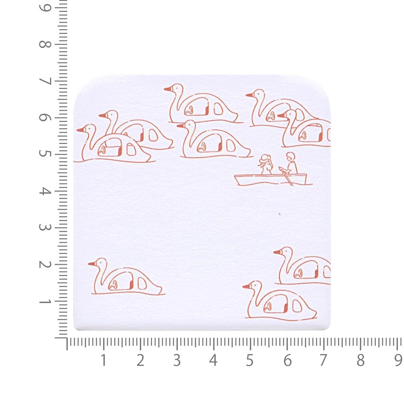 Elcomune FSN-007 Swan Boat Sticky Notes Arara Fusen