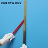 Trimold Wall Trim Molding, Peel and Stick Stainless Steel, Flexible