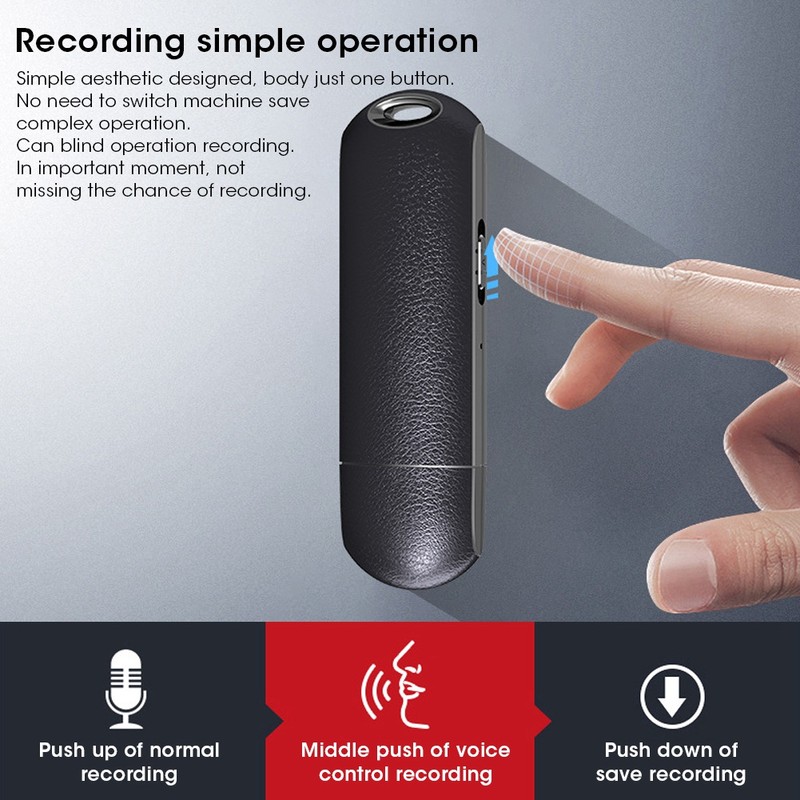 Q62 USB Flash Disk Voice Recorder High Definition Noise Reduction