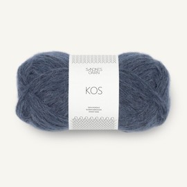 SANDNES GARN Kos – Colour: Blåbaer (6064) – 50 g / Approx. 150 m Wool