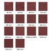 SPEEDWOX 30 Pcs Hook and Loop Triangle Sandpaper 1000 Grit